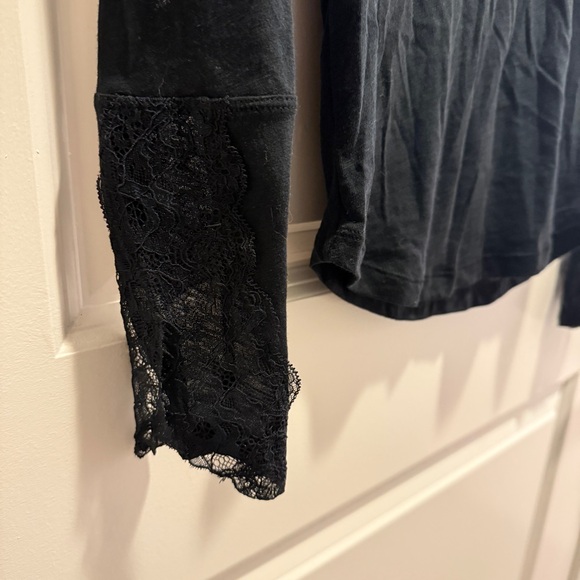 FREE PEOPLE Lace Trim Top - Picture 4 of 7